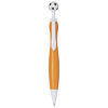 Naples football ballpoint pen in orange