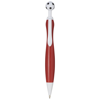 Naples football ballpoint pen in red