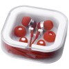 Sargas earbuds in red