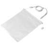 Splash tablet waterproof touch screen pouch in white-solid-and-transparent-clear