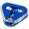 Rebel Earbuds in royal-blue-and-white-solid