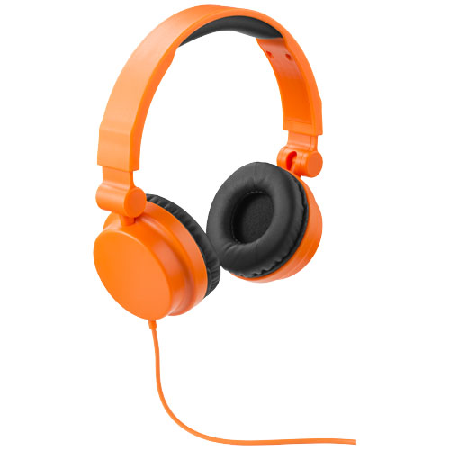 Rally Foldable Headphones in orange