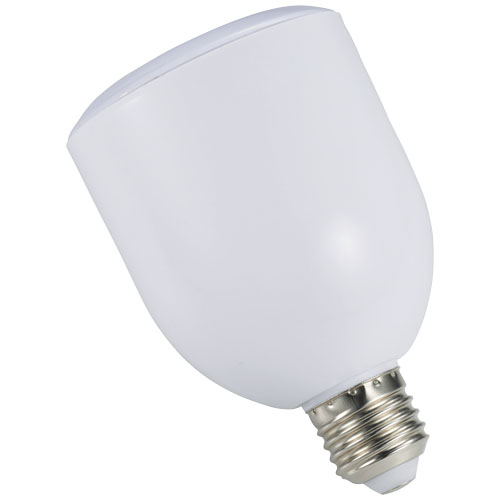 Zeus LED Light Bulb Bluetooth® Speaker in white-solid