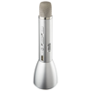 Mega Microphone Bluetooth® Speaker in silver