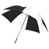 30'' Karl golf umbrella in black-shiny-and-white-solid