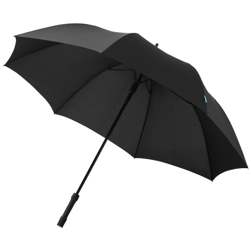 27'' A8 automatic umbrella with LED light in black-solid