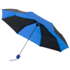 21'' Spark 3-section duo tone umbrella in black-solid-and-blue