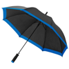 23'' Kris automatic open umbrella in process-blue-and-black-solid