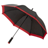 23'' Kris automatic open umbrella in red-and-black-solid