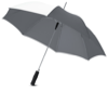 23'' Tonya automatic open umbrella in grey-and-white-solid