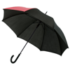 23'' Lucy automatic open umbrella in red-and-black-solid