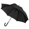 23'' Lucy automatic open umbrella in white-solid-and-black-solid