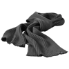 Broach scarf in grey