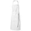 Viera apron in white-solid