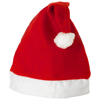 Christmas Hat in red-and-white-solid