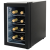 Duras 8-bottle wine fridge in black-solid