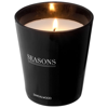 Lunar scented candle in black-solid
