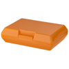 Oblong lunch box in orange
