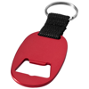 Keta bottle opener key chain in red