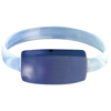 Raver wrist strap in royal-blue-and-transparent-blue