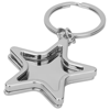 Star Key Chain in silver