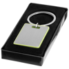 Donato key chain in silver-and-green