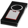 Donato key chain in silver-and-red