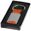 Alvaro key chain in silver-and-orange