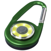 The Eye carabiner COB light in green