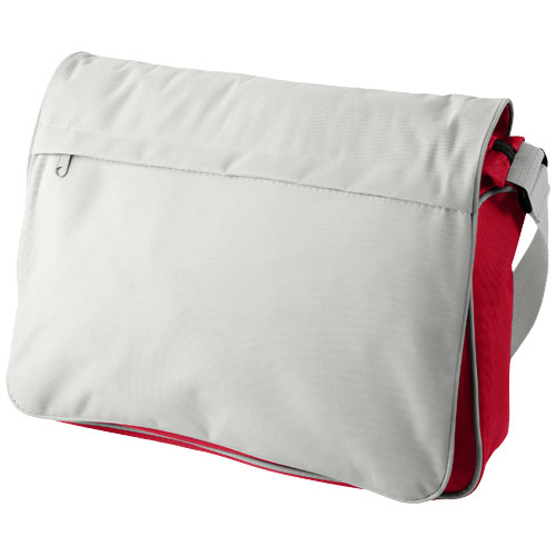 Vermont Shoulder Bag in grey-and-red