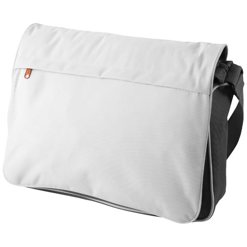 Vermont Shoulder Bag in white-solid-and-grey