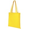 Zeus non woven convention tote in yellow