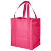 Liberty non woven grocery Tote in cerise