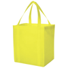 Liberty non woven grocery Tote in lime-green