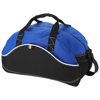 Boomerang duffel bag in black-solid-and-royal-blue