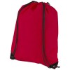 Evergreen non woven premium rucksack in red