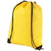 Evergreen non woven premium rucksack in yellow