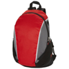 Brisbane 15.4'' laptop rucksack in red-and-grey