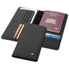 Odyssey RFID travel wallet in black-solid