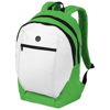 Ozark backpack in white-solid-and-green