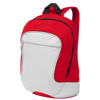 Laguna backpack in grey-and-red