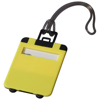 Taggy luggage tag in neon-yellow
