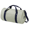 York duffel in grey-and-navy