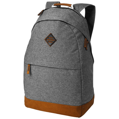 Echo 15,6'' laptop and tablet backpack in grey-melange