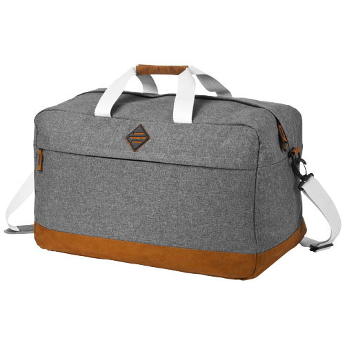 Echo travel bag in grey-melange