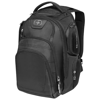 Stratagem 17'' laptop backpack in black-solid