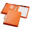 Ebony A4 briefcase portfolio in orange