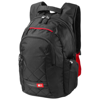 16'' Laptop backpack in black-solid