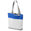 Bloomington convention tote in white-solid-and-royal-blue