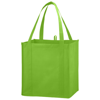 The non woven Little Juno Grocery Tote in lime